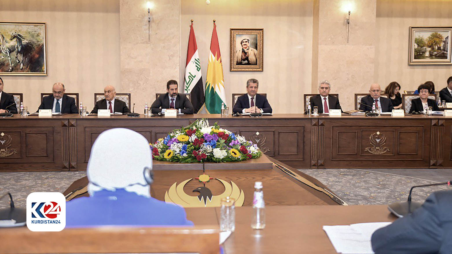 لە کۆبوونەوەی هەردوو ئەنجوومەنی وەزاریی ئابووریی عێراق و هەرێم جەخت لە چارەکردنی کێشەکان لەسەر بنەمای دەستوور کرایەوە